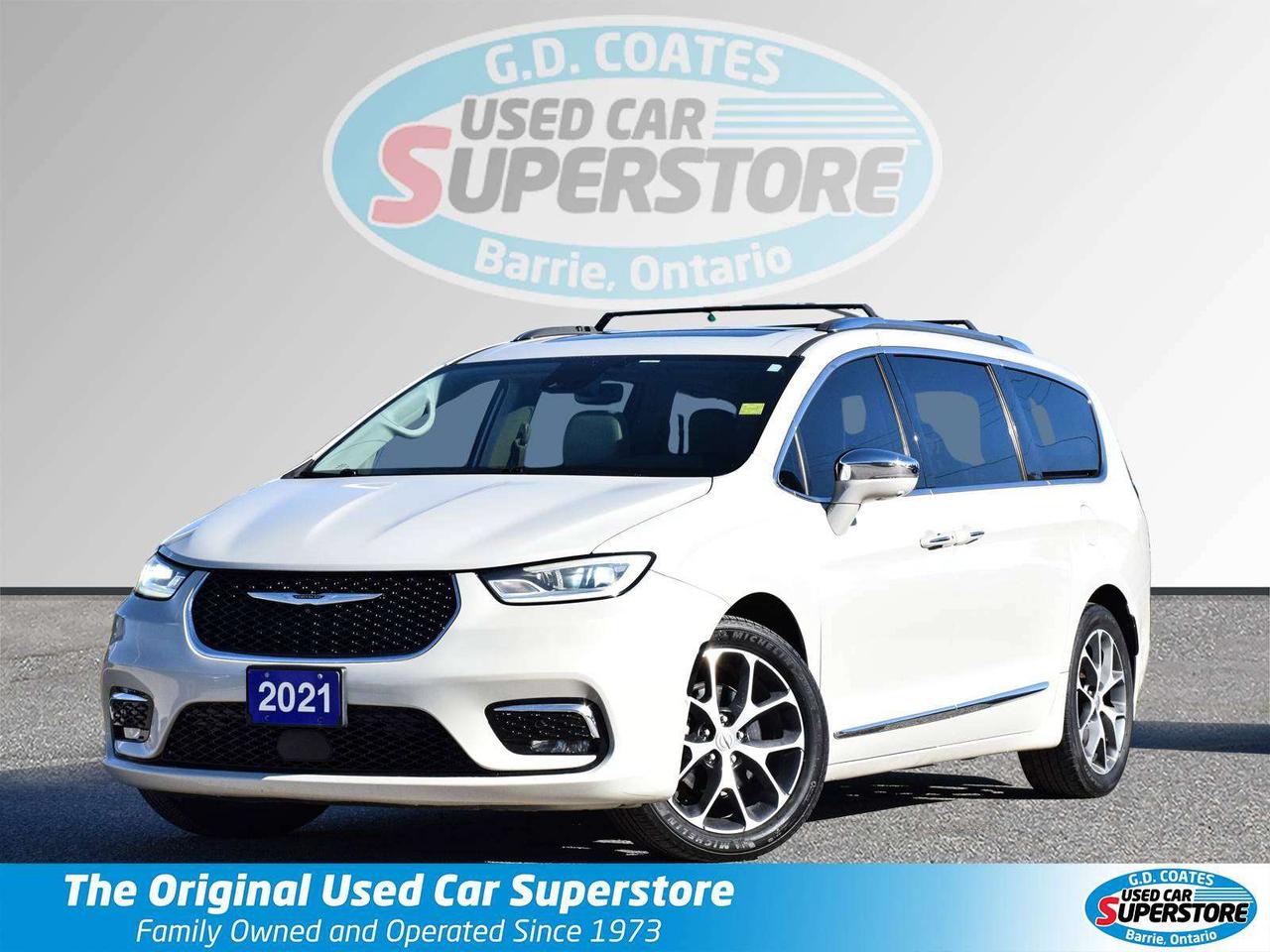 2021 Chrysler Pacifica Limited ~Nav ~Cam ~Leather ~Moonroof ~Blind Spot Photo