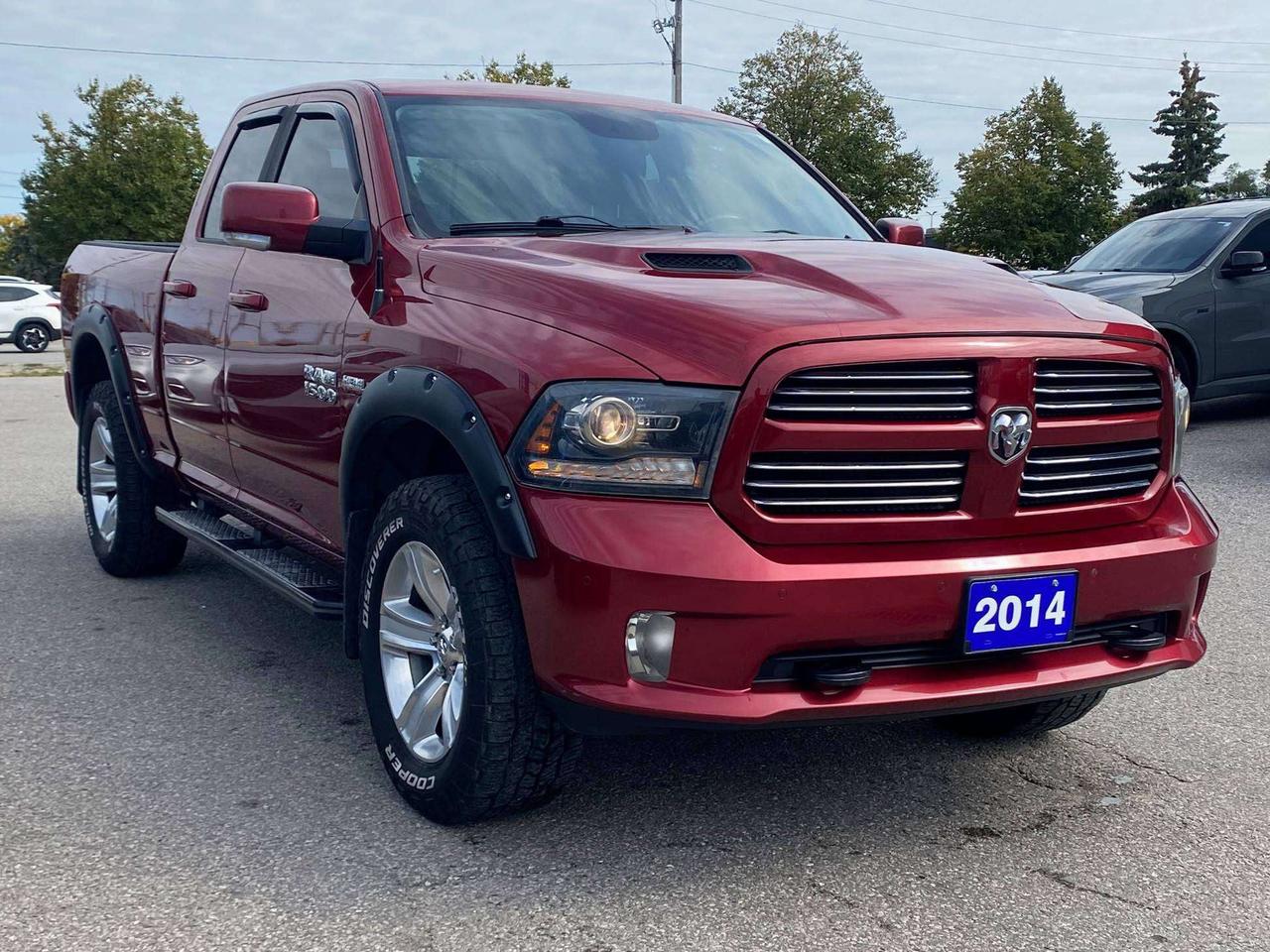 2014 RAM 1500 Sport Quad Cab 4x4 ~Nav ~Leather ~Bluetooth ~Cam Photo