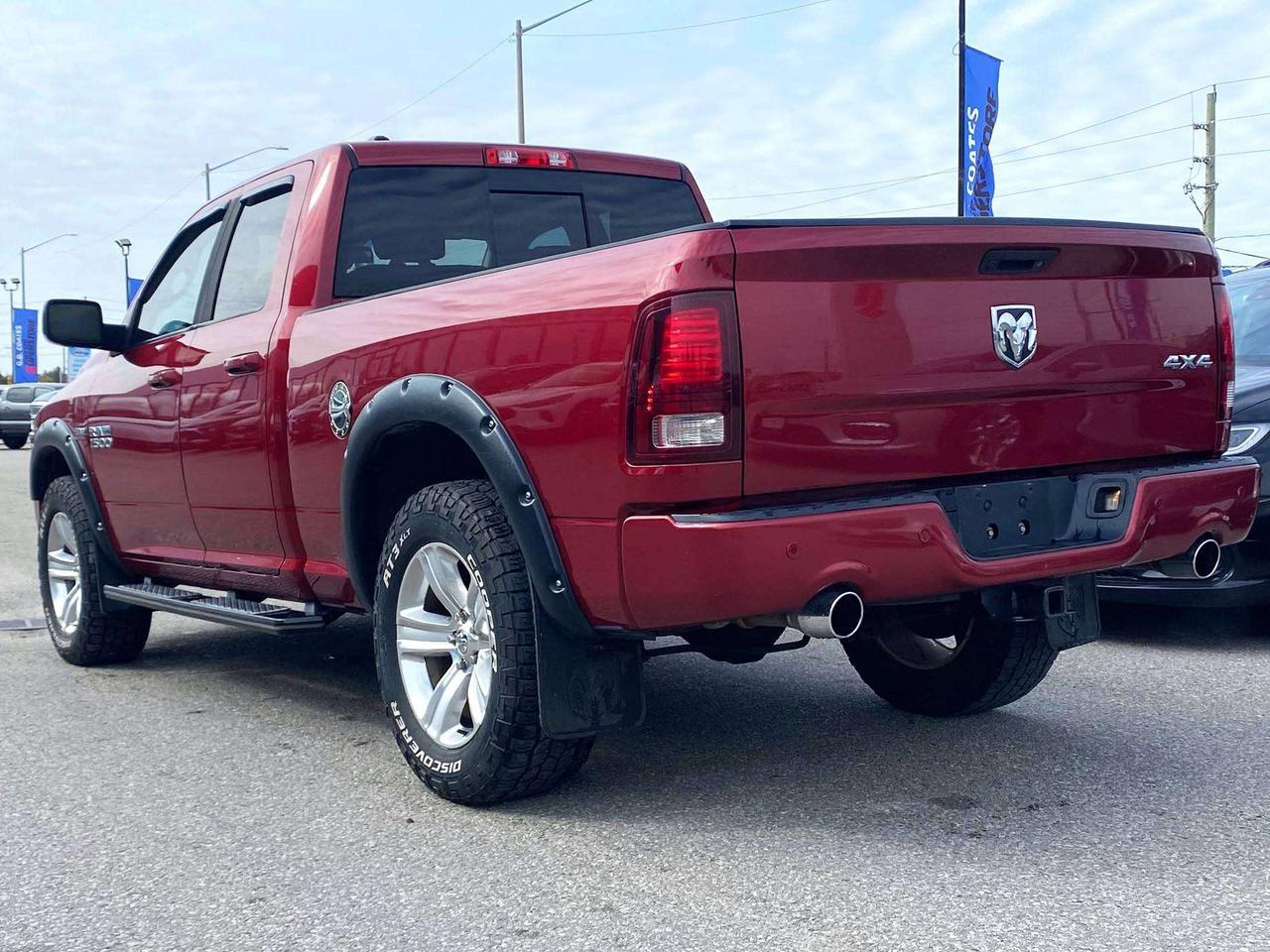 2014 RAM 1500 Sport Quad Cab 4x4 ~Nav ~Leather ~Bluetooth ~Cam Photo5