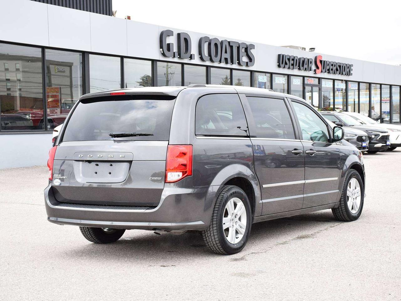 2015 Dodge Grand Caravan Crew Plus ~Nav ~Cam ~Sunroof ~Leather ~Blind Spot Photo