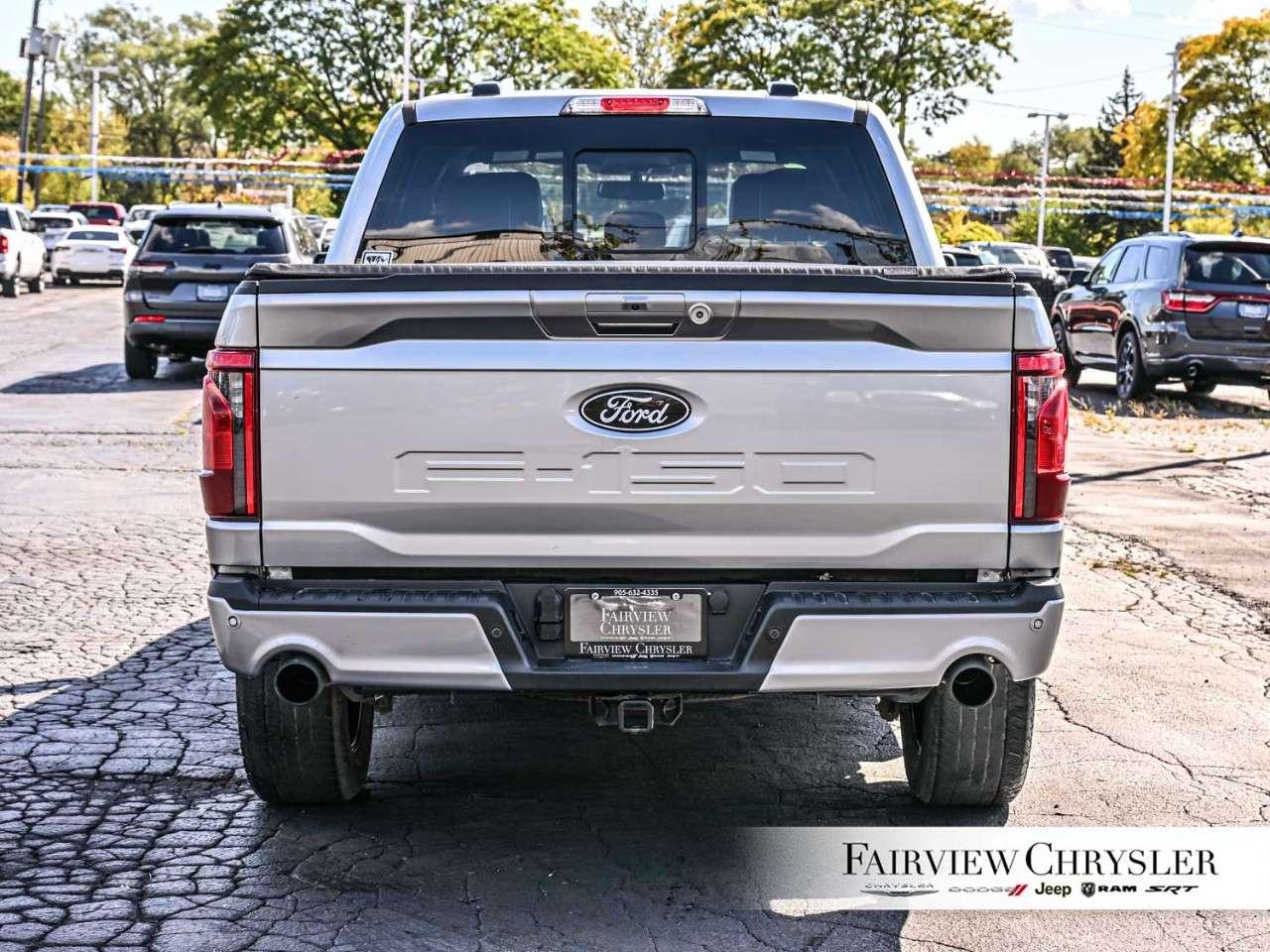 2024 Ford F-150 XLT 4WD SuperCrew 5.5' Box 303A   LEATHER   BLIND SPOT   CARPLAY   BLACK APPEARANCE   TAILGATE STEP   360 CAMERA Photo