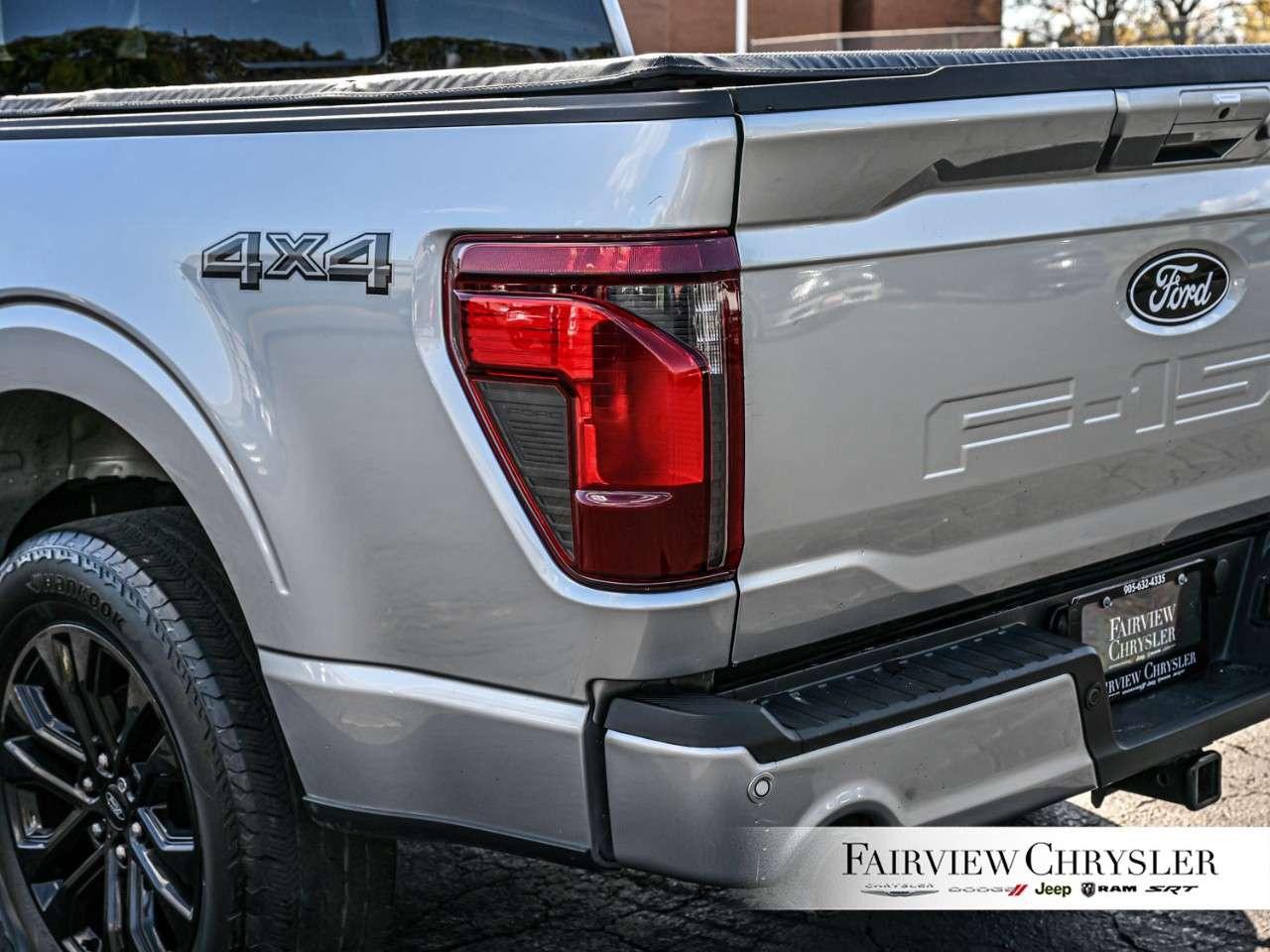 2024 Ford F-150 XLT 4WD SuperCrew 5.5' Box 303A   LEATHER   BLIND SPOT   CARPLAY   BLACK APPEARANCE   TAILGATE STEP   360 CAMERA Photo