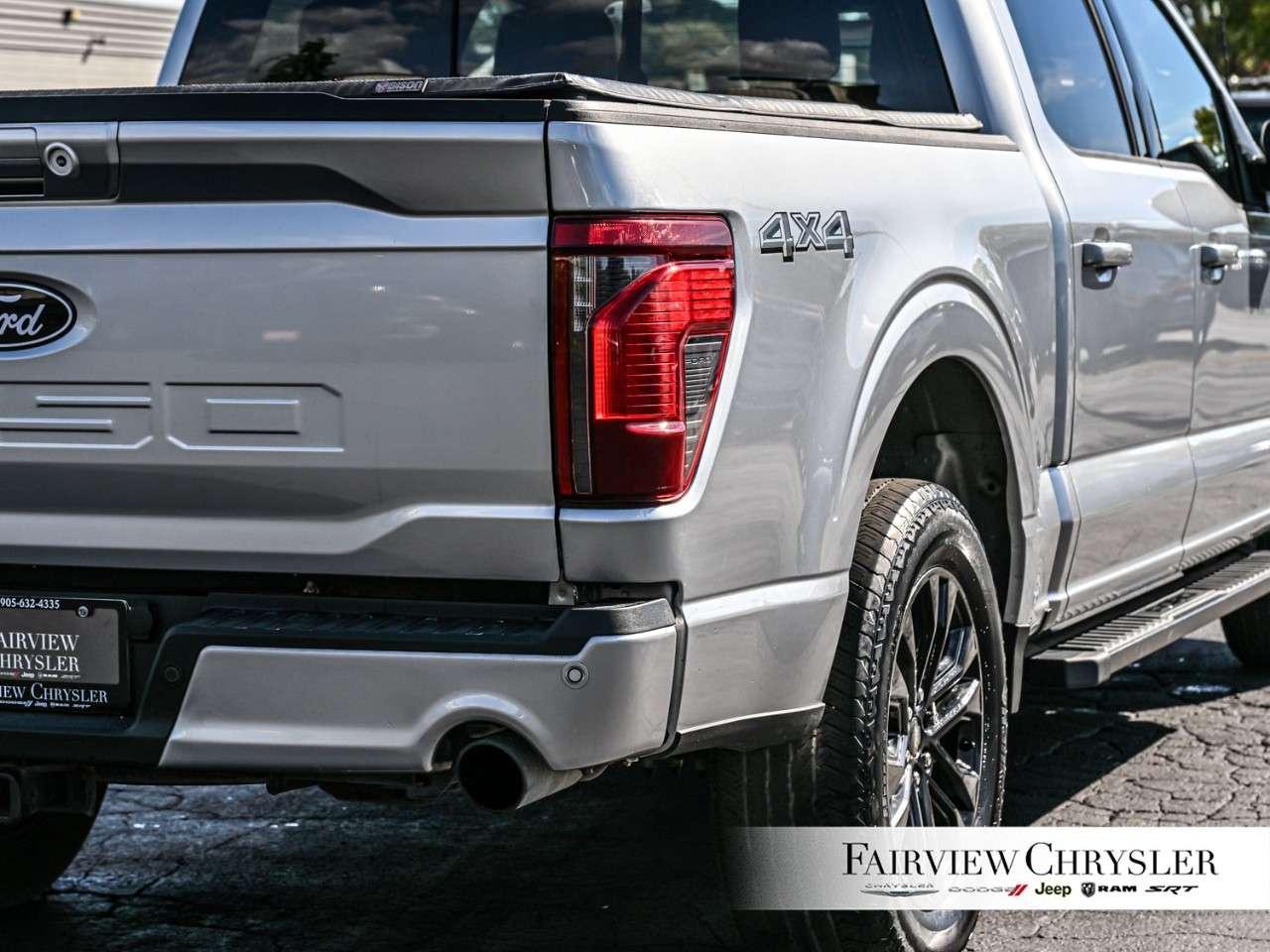 2024 Ford F-150 XLT 4WD SuperCrew 5.5' Box 303A   LEATHER   BLIND SPOT   CARPLAY   BLACK APPEARANCE   TAILGATE STEP   360 CAMERA Photo