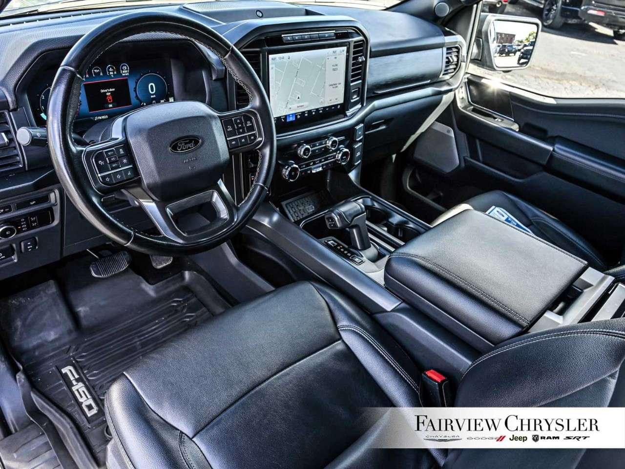 2024 Ford F-150 XLT 4WD SuperCrew 5.5' Box 303A   LEATHER   BLIND SPOT   CARPLAY   BLACK APPEARANCE   TAILGATE STEP   360 CAMERA Photo
