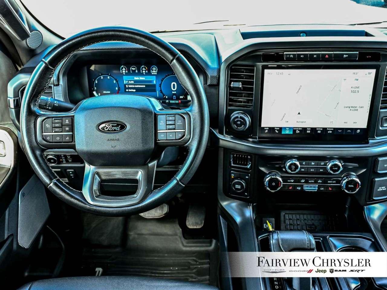 2024 Ford F-150 XLT 4WD SuperCrew 5.5' Box 303A   LEATHER   BLIND SPOT   CARPLAY   BLACK APPEARANCE   TAILGATE STEP   360 CAMERA Photo