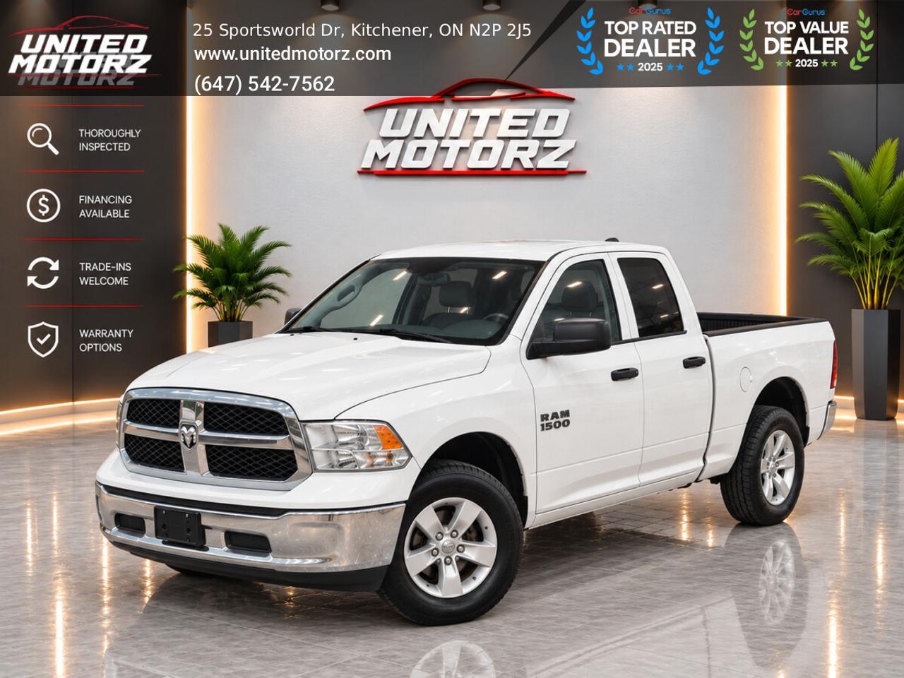 2013 RAM 1500 ST QUAD CAB 140.5" 4WD 4.7L V8~SAFETY CERTIFIED~ Photo0