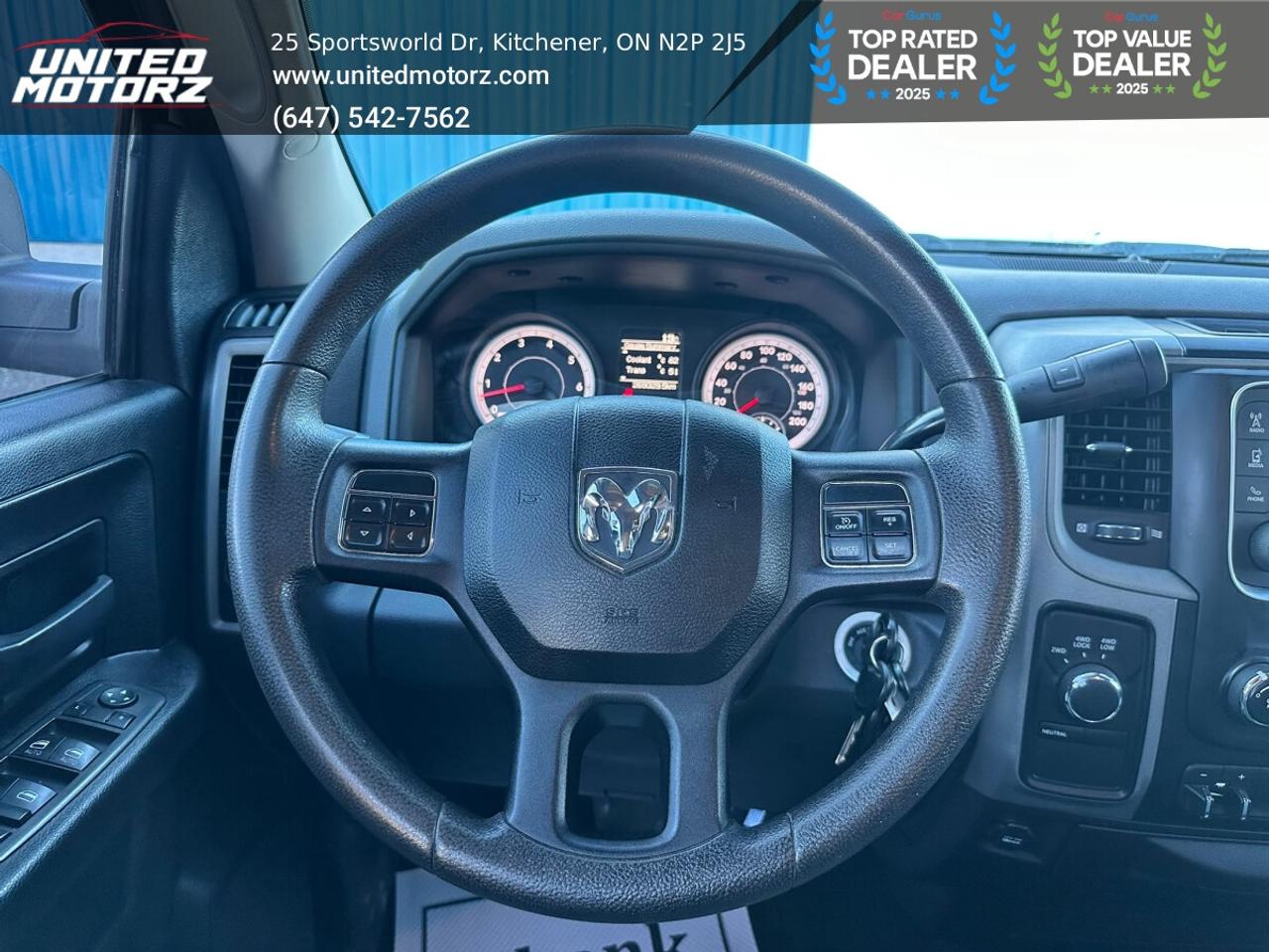 2013 RAM 1500 ST QUAD CAB 140.5" 4WD 4.7L V8~SAFETY CERTIFIED~ Photo