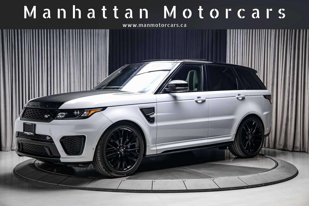 2017 Land Rover Range Rover Sport V8 SUPERCHARGED SVR 550HP  PANO HUD CARBONINT NAVI Photo5
