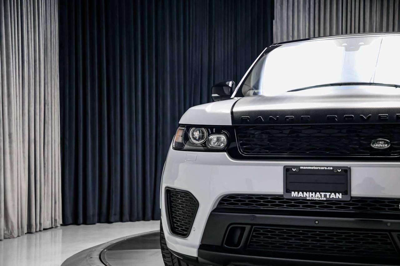 2017 Land Rover Range Rover Sport V8 SUPERCHARGED SVR 550HP  PANO HUD CARBONINT NAVI Photo