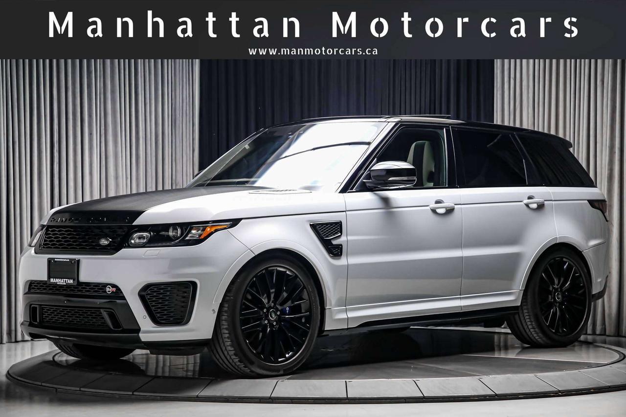 2017 Land Rover Range Rover Sport V8 SUPERCHARGED SVR 550HP  PANO HUD CARBONINT NAVI Photo