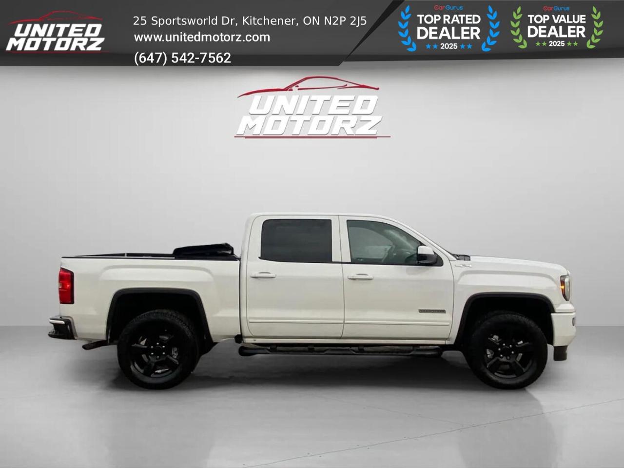 2017 GMC Sierra 1500 SLE ELEVATION CREW CAB 4WD 5.3L V8~SAFETY CERTIIFE Photo