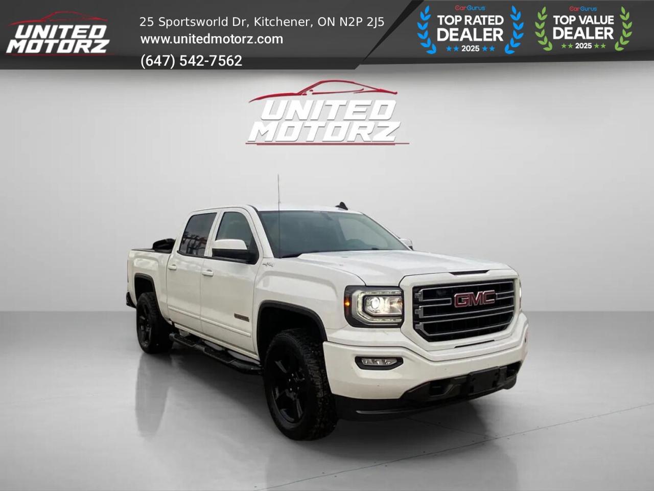 2017 GMC Sierra 1500 SLE ELEVATION CREW CAB 4WD 5.3L V8~SAFETY CERTIIFE Photo3