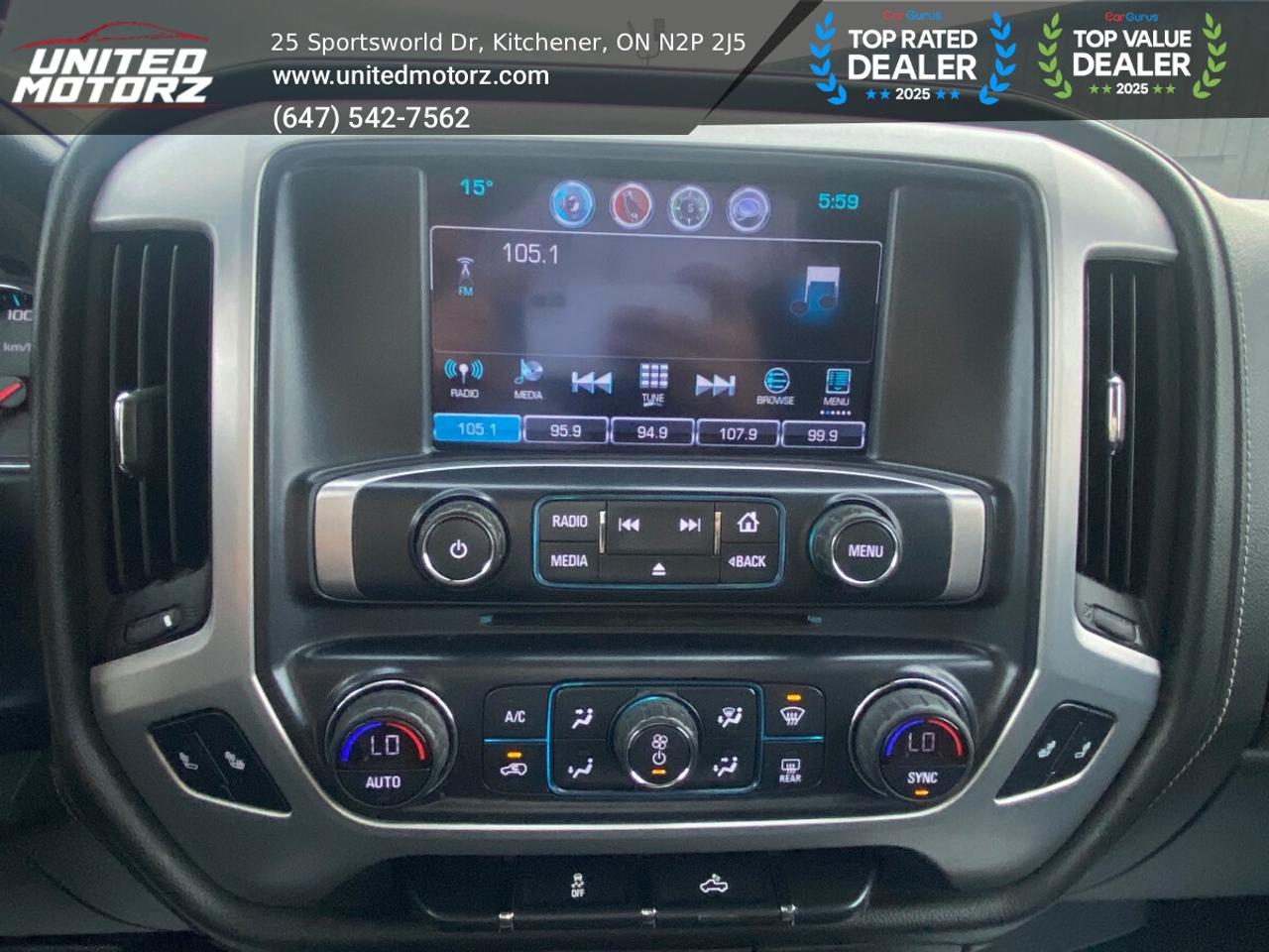 2017 GMC Sierra 1500 SLE ELEVATION CREW CAB 4WD 5.3L V8~SAFETY CERTIIFE Photo