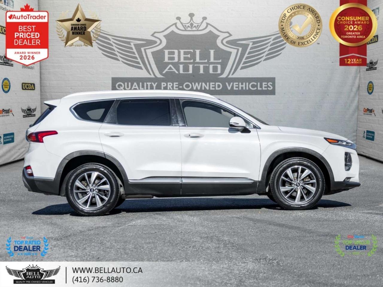 2020 Hyundai Santa Fe Preferred   B.CAM   PANO   LTHR   CARPLAY   DRIVEMODS   NOACCIDENT Photo4