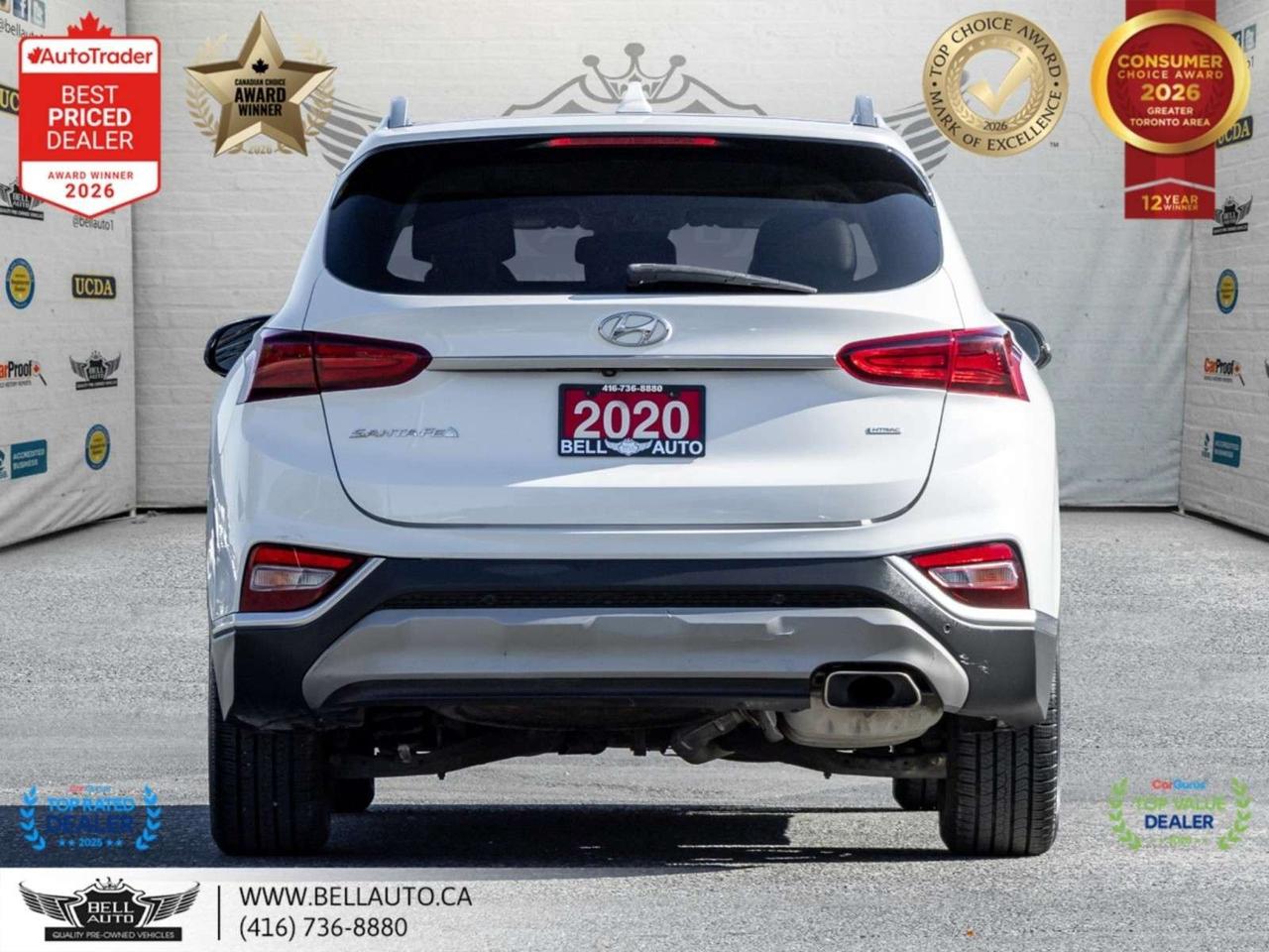 2020 Hyundai Santa Fe Preferred   B.CAM   PANO   LTHR   CARPLAY   DRIVEMODS   NOACCIDENT Photo