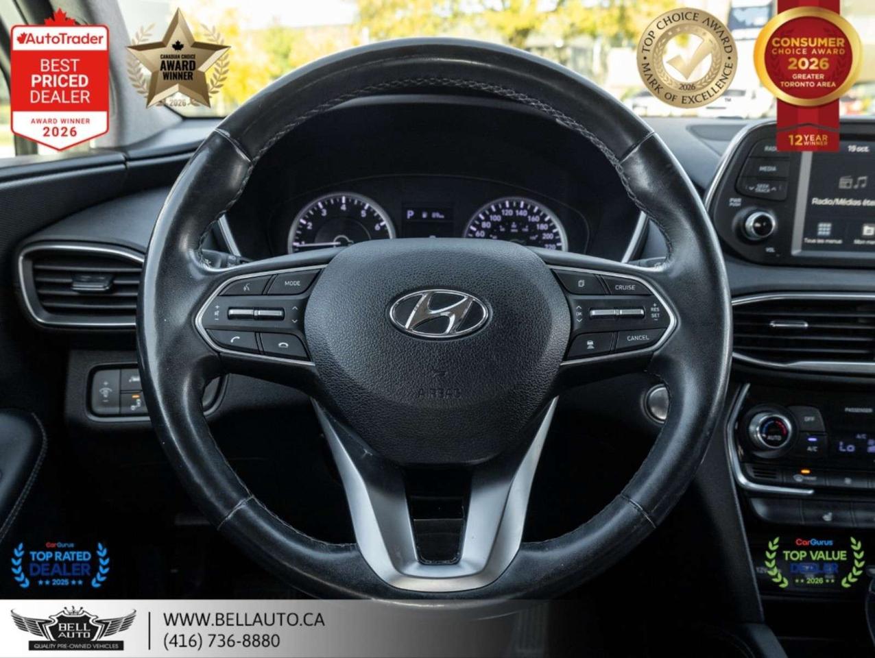 2020 Hyundai Santa Fe Preferred   B.CAM   PANO   LTHR   CARPLAY   DRIVEMODS   NOACCIDENT Photo