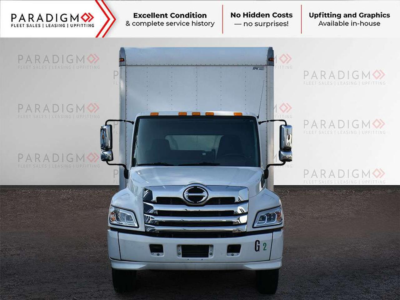 2023 Hino L7 Power Tailgate 26-Foot Large Box Truck Photo