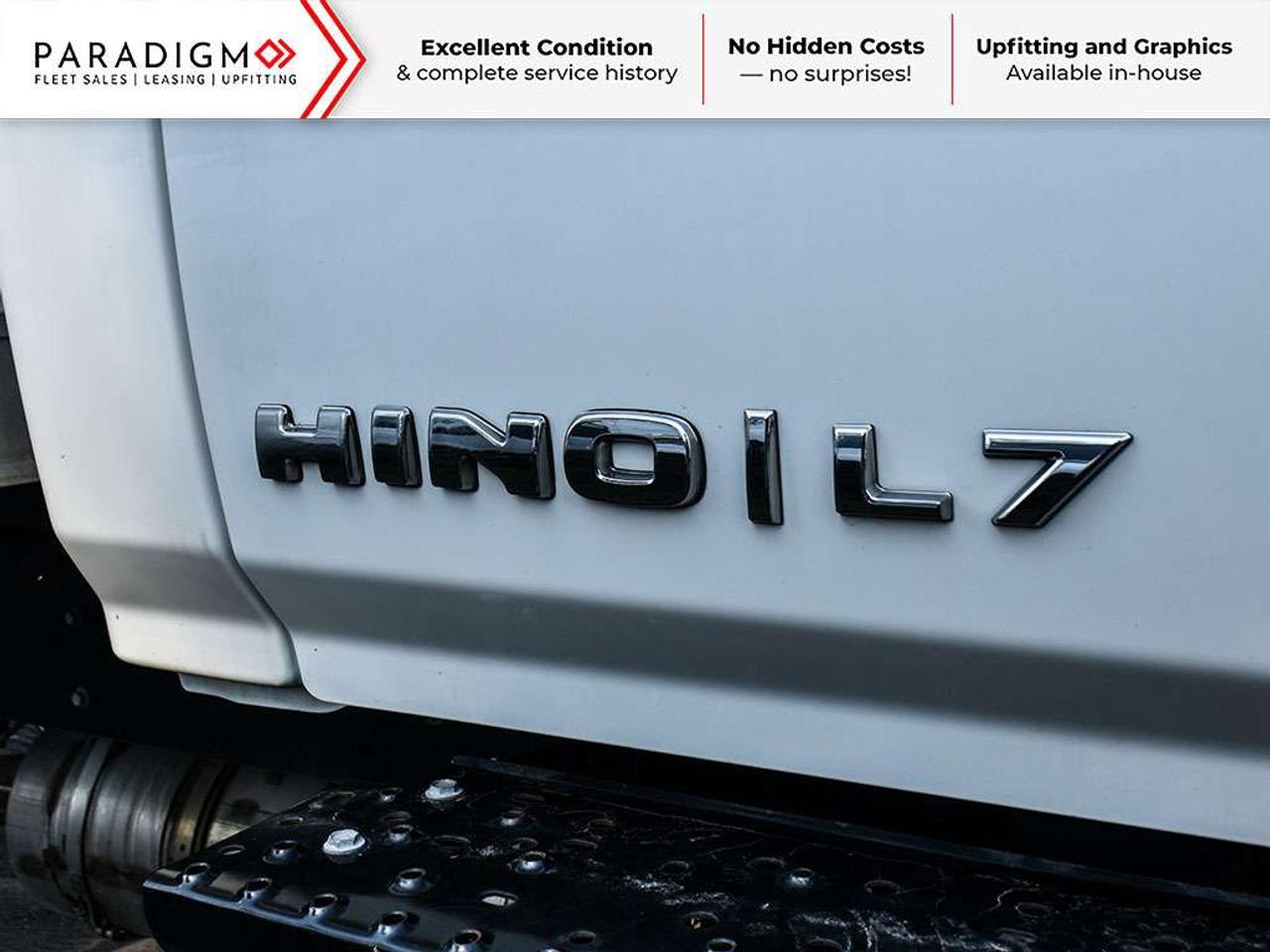 2023 Hino L7 Power Tailgate 26-Foot Large Box Truck Photo