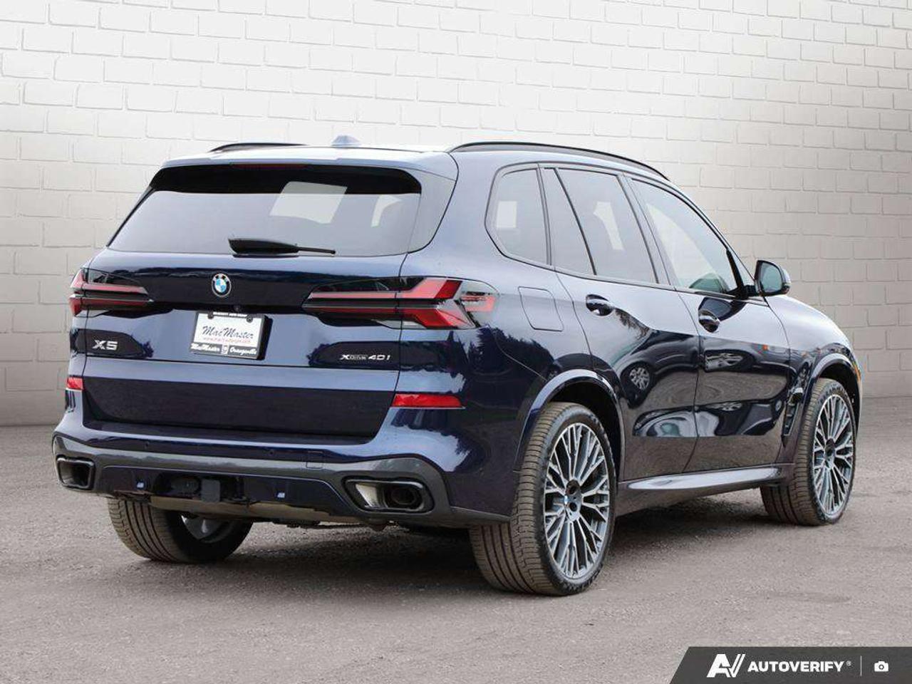 2024 BMW X5 3.0L V6, XDRIVE40I, ALLOYS, LEATHER, NAV, SUNROOF, CERTIFIED PEROWNED! Photo4