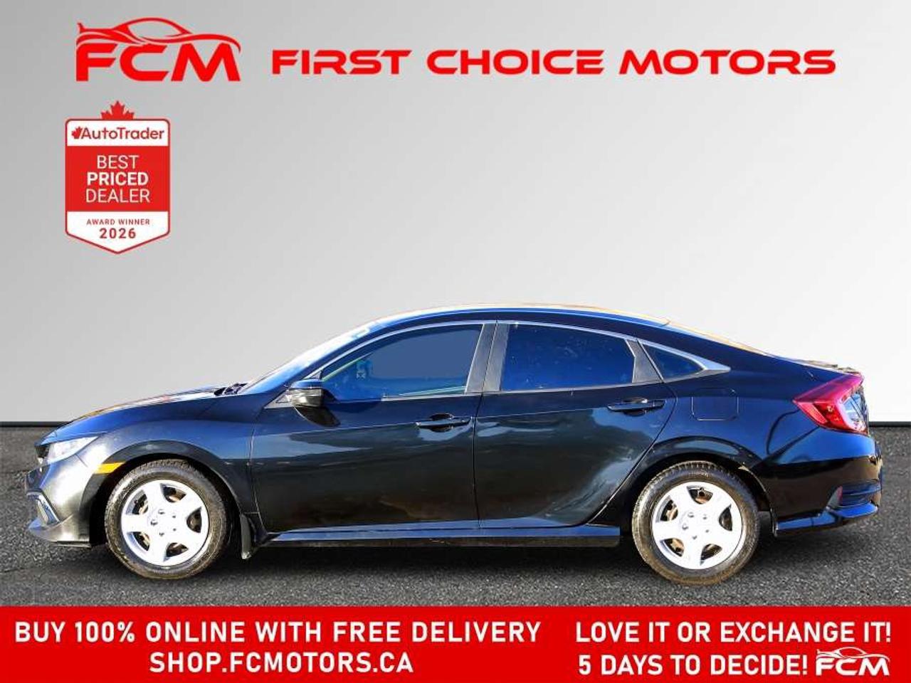 2019 Honda Civic LX   FULLY CERTIFIED WITH WARRANTY Photo