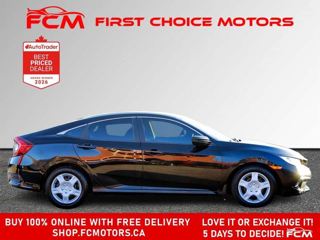 2019 Honda Civic LX   FULLY CERTIFIED WITH WARRANTY Photo