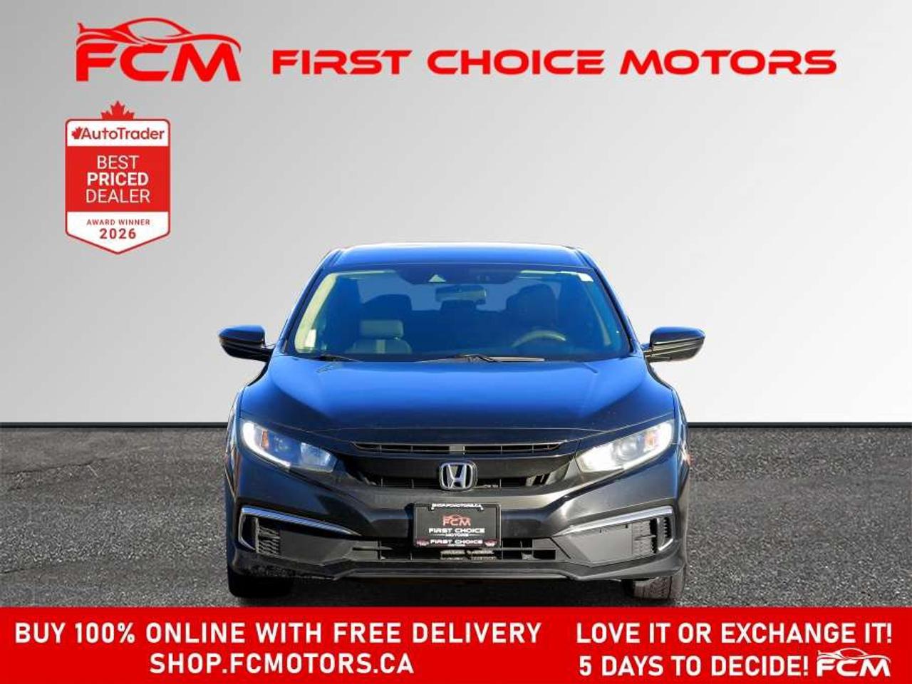 2019 Honda Civic LX   FULLY CERTIFIED WITH WARRANTY Photo