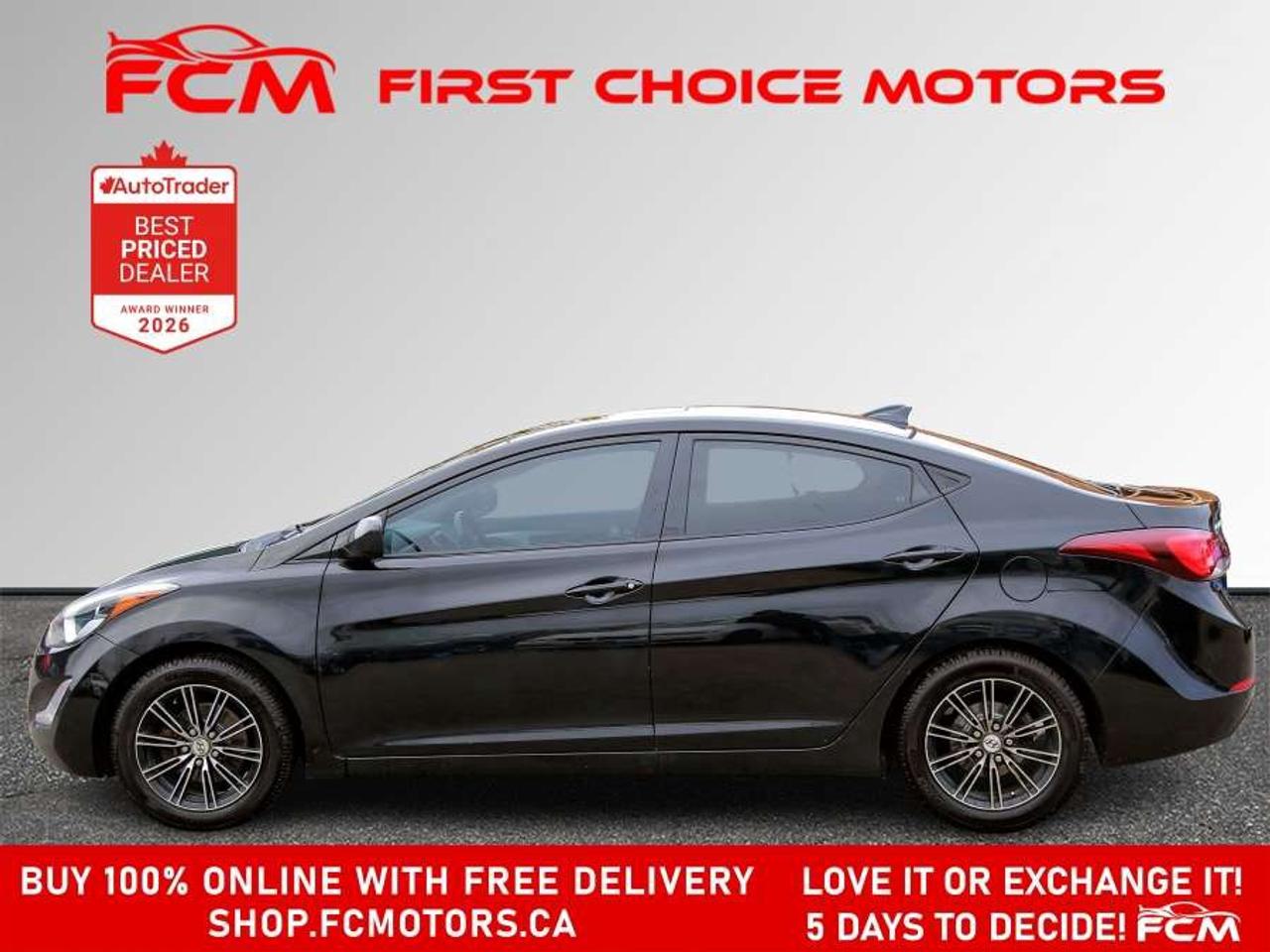 2014 Hyundai Elantra GLS   FULLY CERTIFIED WITH WARRANTY Photo2