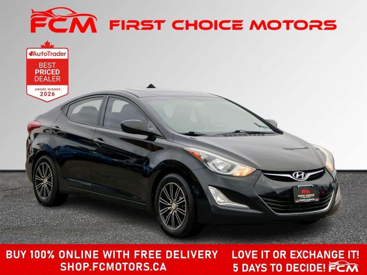2014 Hyundai Elantra GLS   FULLY CERTIFIED WITH WARRANTY Photo