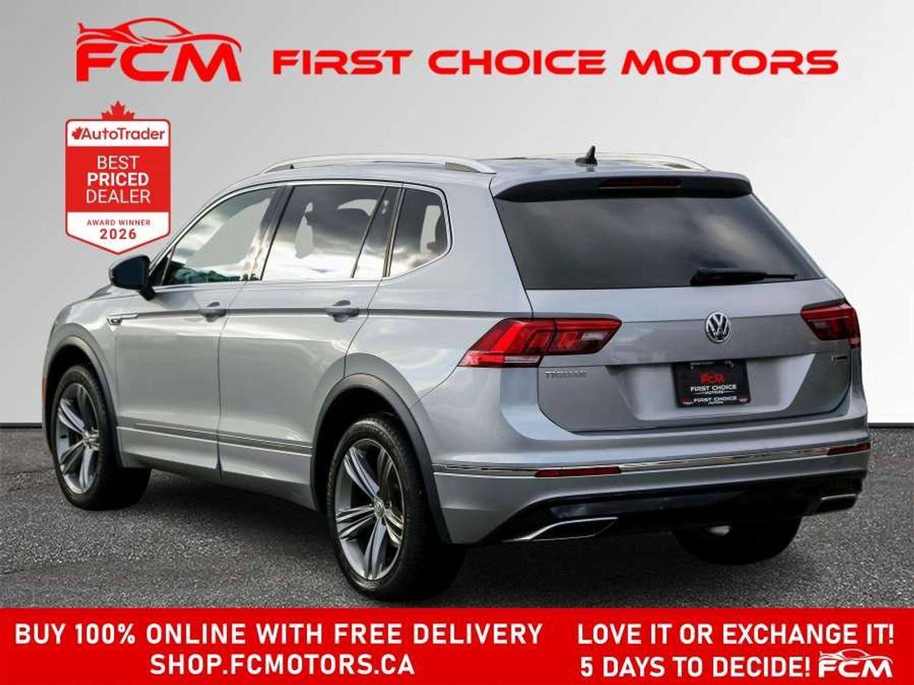 2020 Volkswagen Tiguan HIGHLINE R-LINE   FULLY CERTIFIED WITH WARRANTY Photo