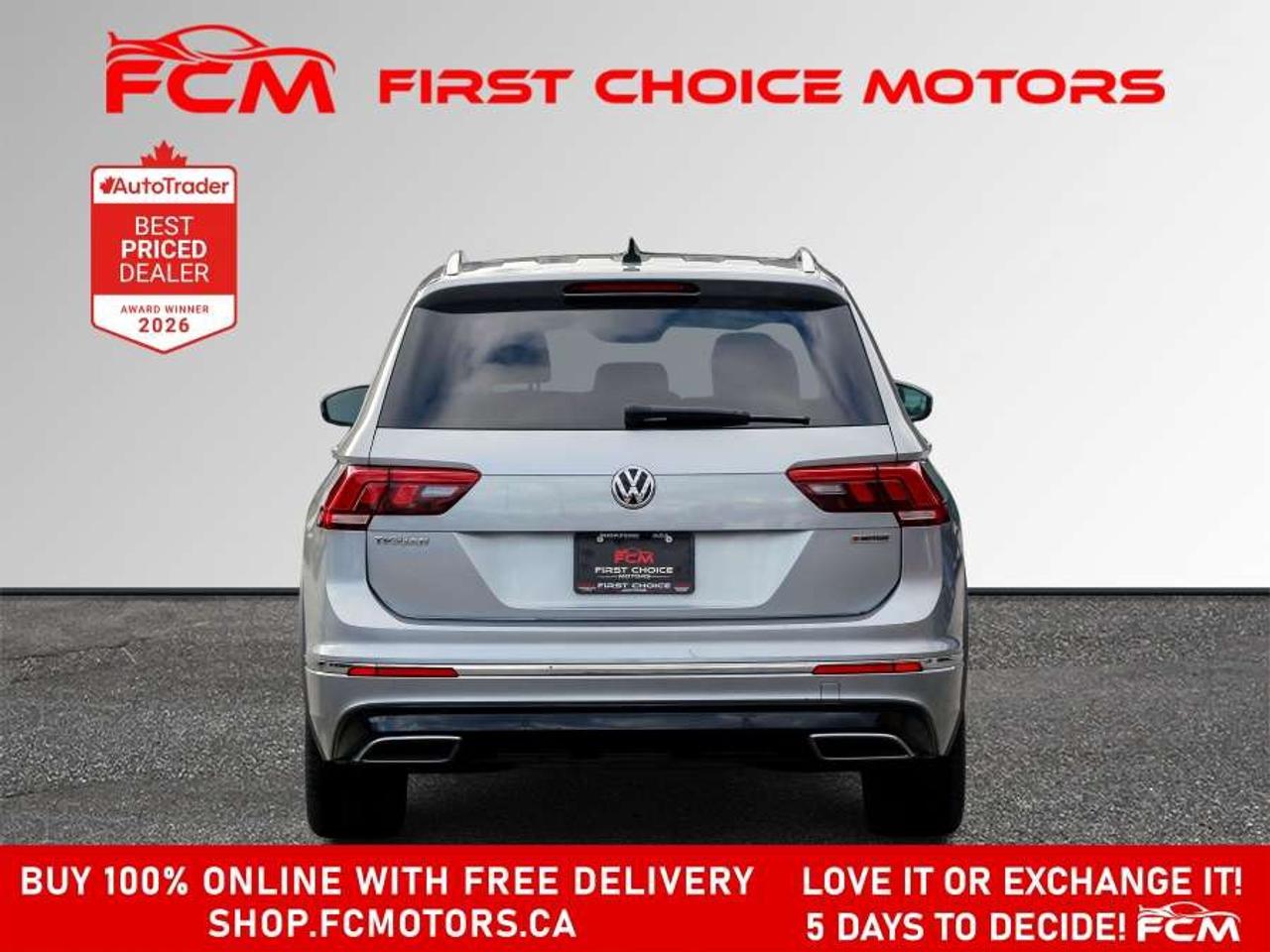 2020 Volkswagen Tiguan HIGHLINE R-LINE   FULLY CERTIFIED WITH WARRANTY Photo