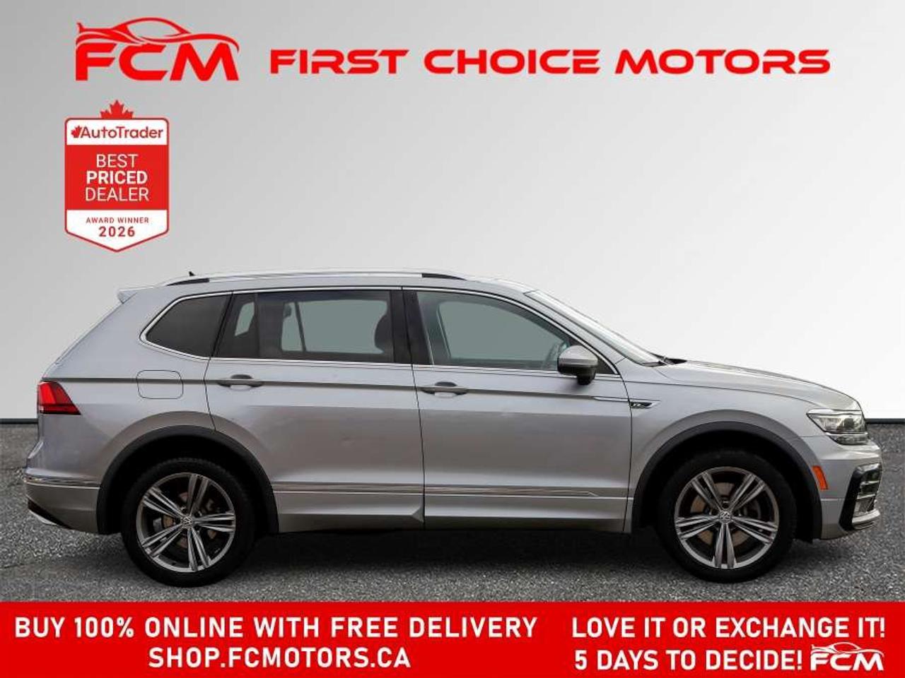 2020 Volkswagen Tiguan HIGHLINE R-LINE   FULLY CERTIFIED WITH WARRANTY Photo