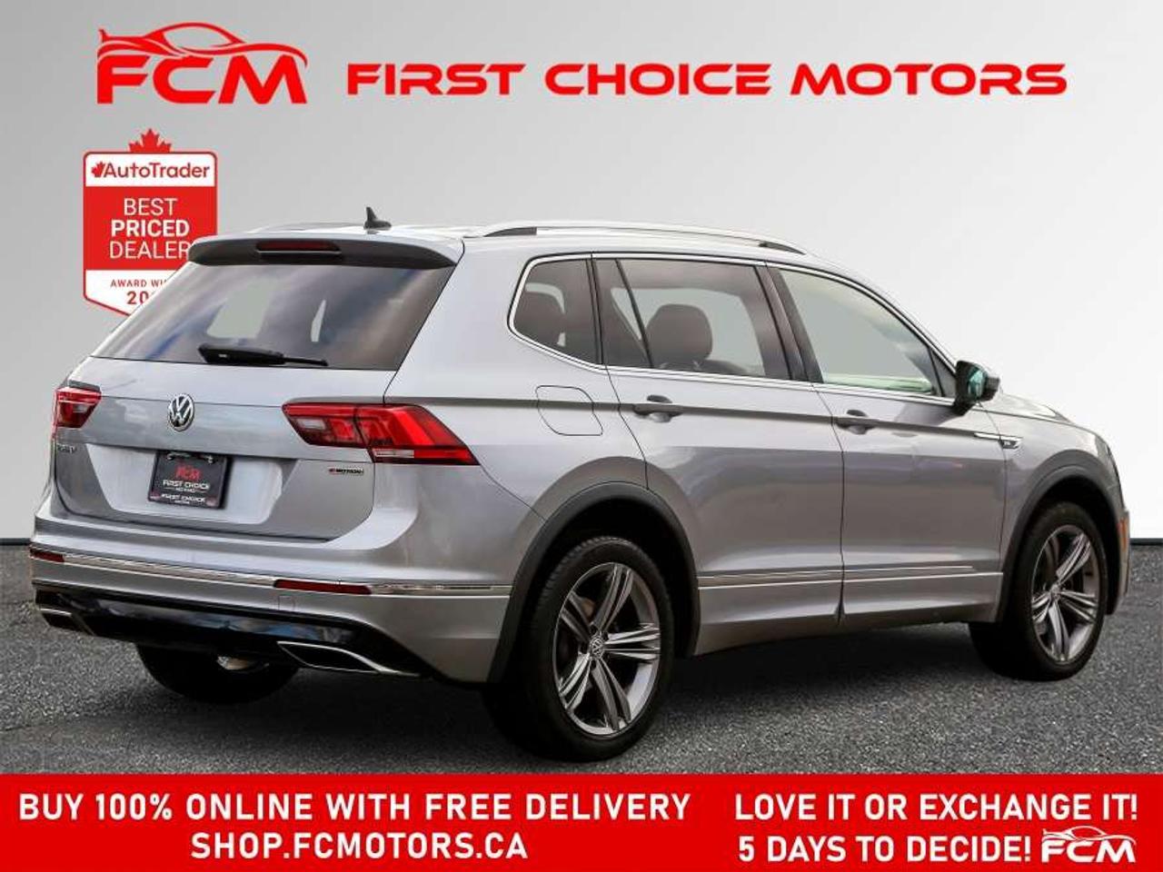 2020 Volkswagen Tiguan HIGHLINE R-LINE   FULLY CERTIFIED WITH WARRANTY Photo