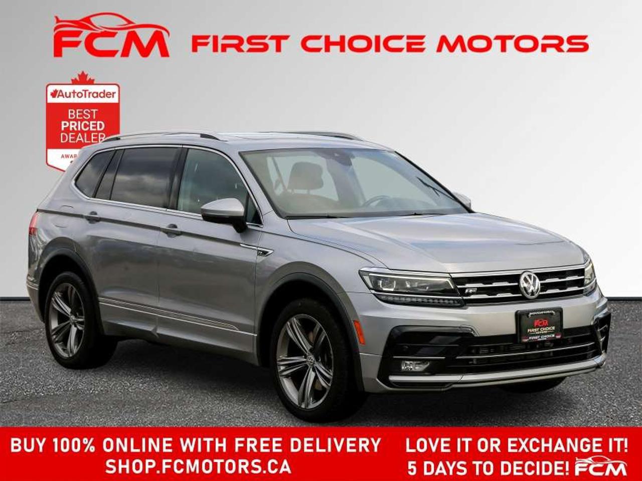 2020 Volkswagen Tiguan HIGHLINE R-LINE   FULLY CERTIFIED WITH WARRANTY Photo