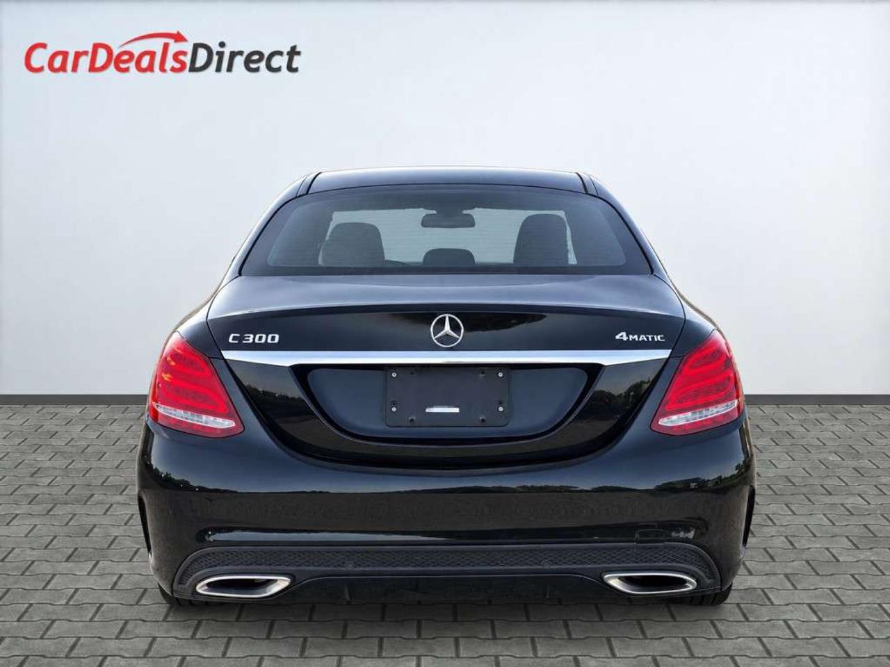2018 Mercedes-Benz C-Class C300 4MATIC   AMG PKG   AWD   TURBO   SUNROOF   HEATED SEATS   BACKUP CAM Photo4