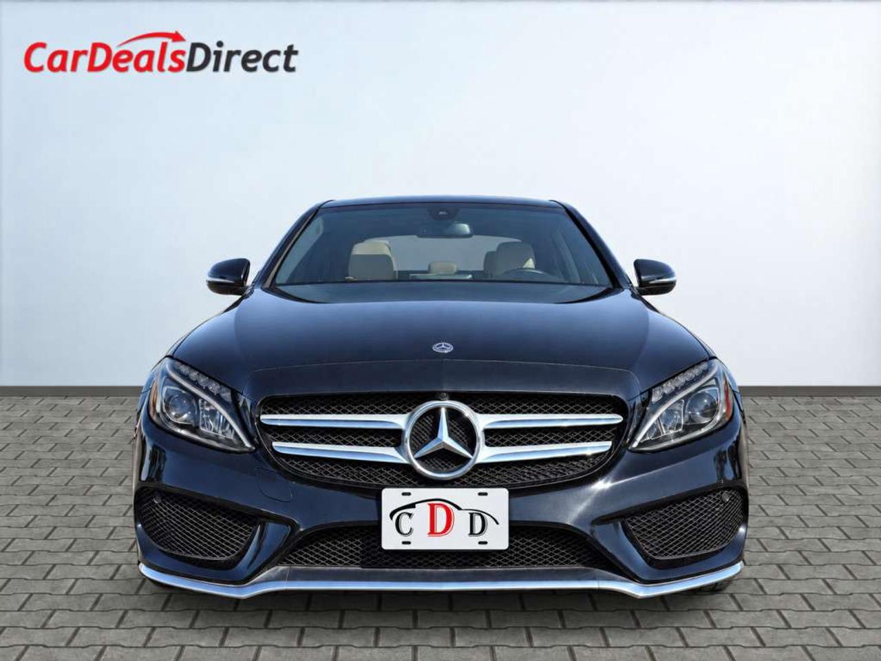 2018 Mercedes-Benz C-Class C300 4MATIC   AMG PKG   AWD   TURBO   SUNROOF   HEATED SEATS   BACKUP CAM Photo1