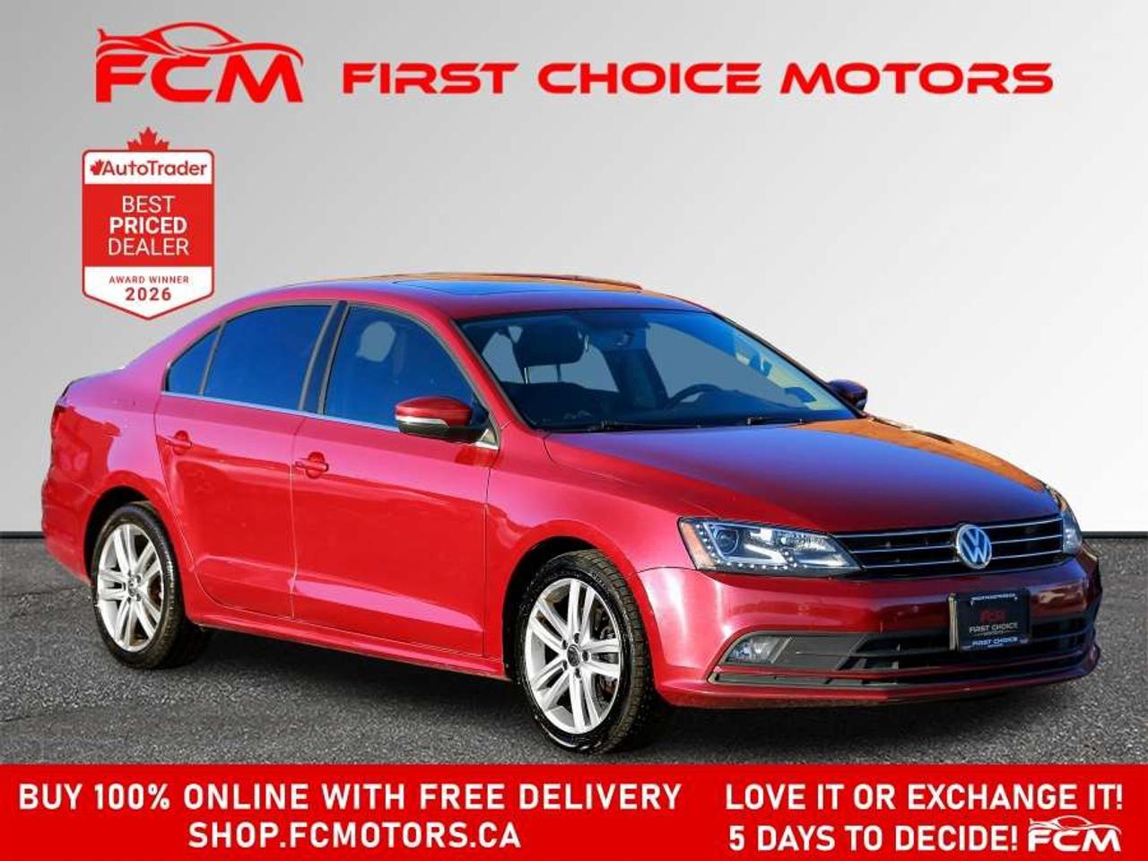 2015 Volkswagen Jetta HIGHLINE   FULLY CERTIFIED WITH WARRANTY Photo