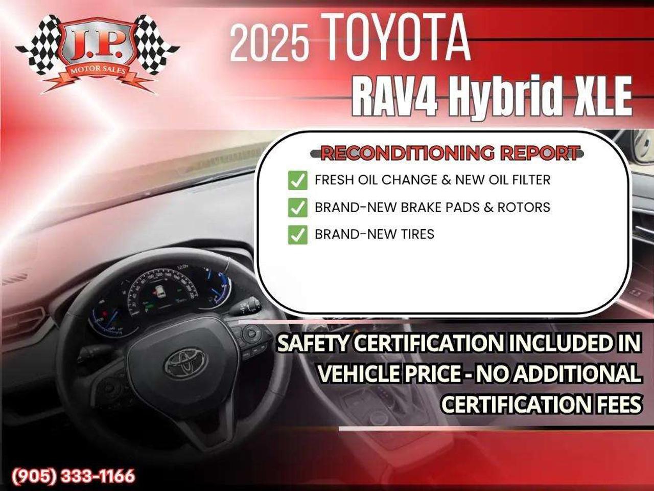 2025 Toyota RAV4 XLE Apple CarPlay & Android Auto • Power Sunroof • Built-In Wi-Fi Hotspot • Remote Start System • Heated Front Seats • Po Photo2