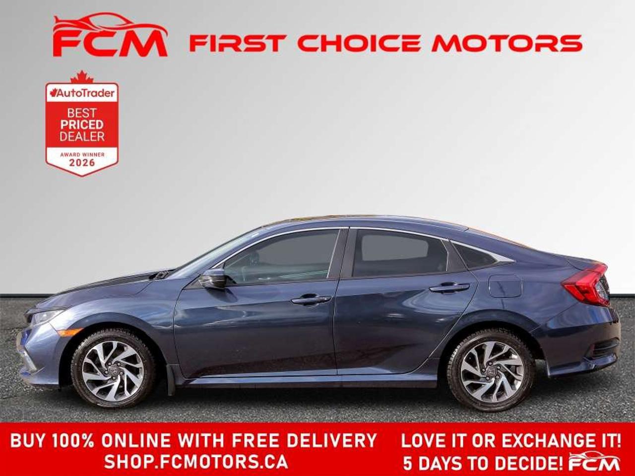 2019 Honda Civic EX   FULLY CERTIFIED WITH WARRANTY Photo2
