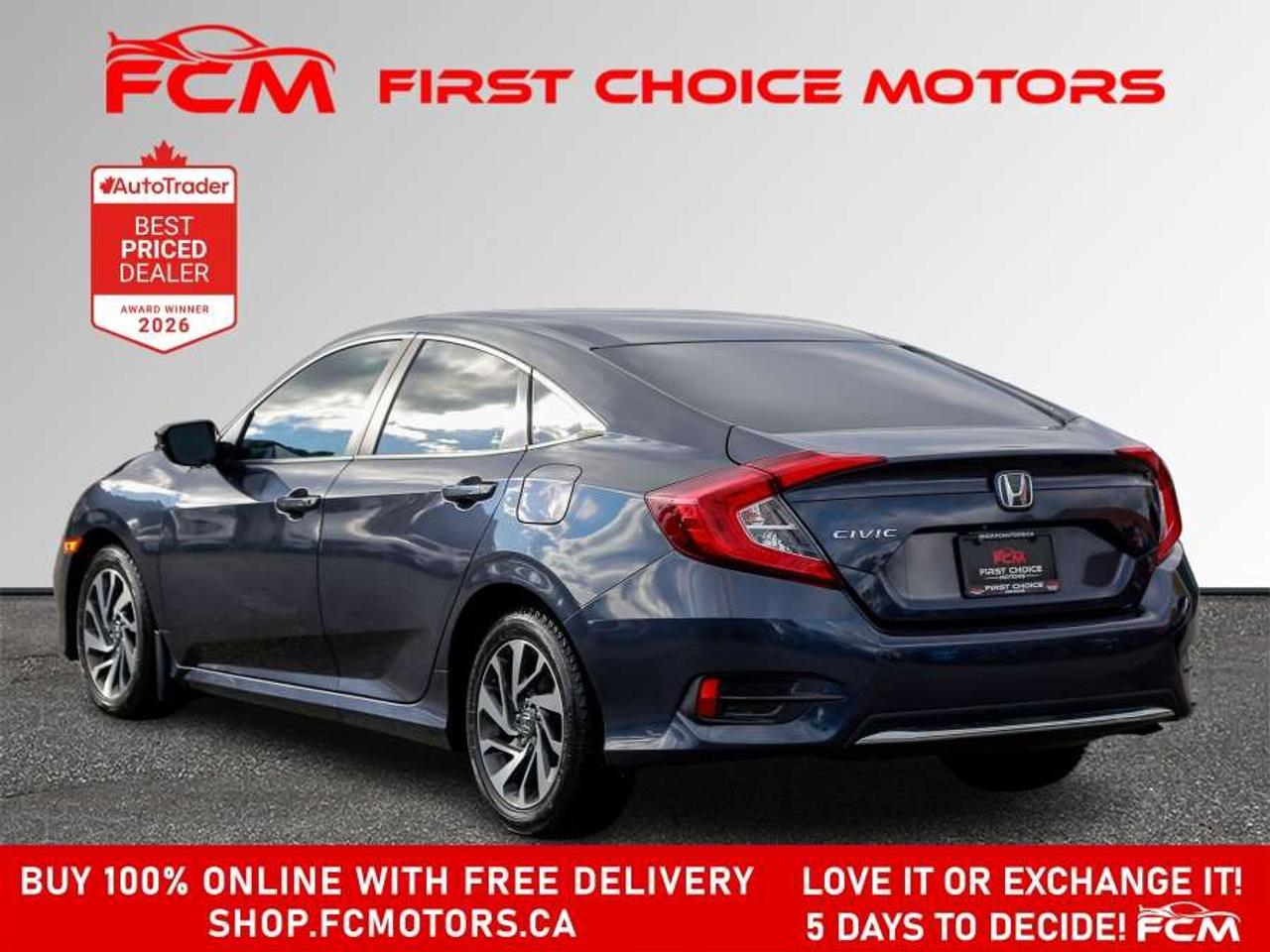 2019 Honda Civic EX   FULLY CERTIFIED WITH WARRANTY Photo4