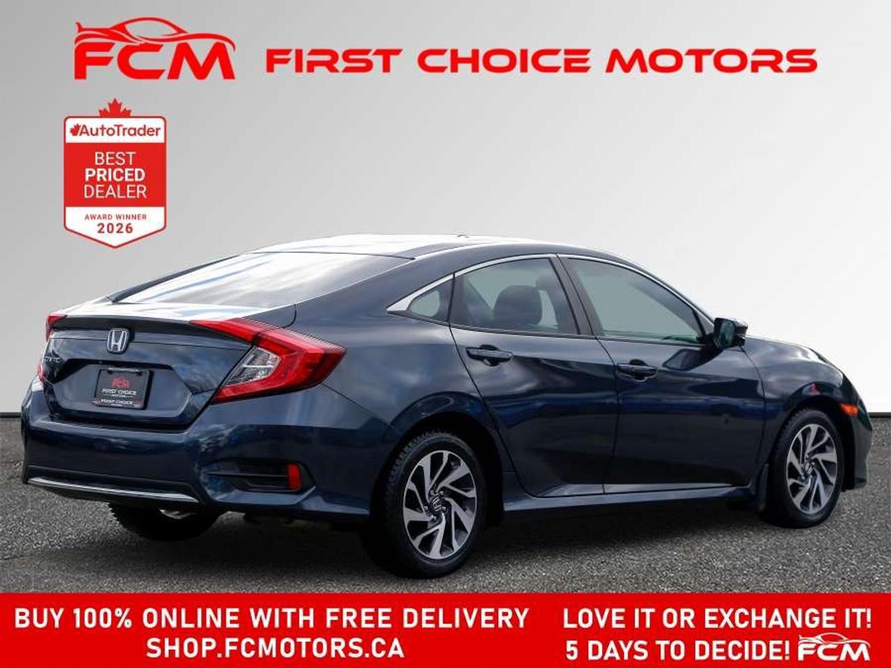 2019 Honda Civic EX   FULLY CERTIFIED WITH WARRANTY Photo