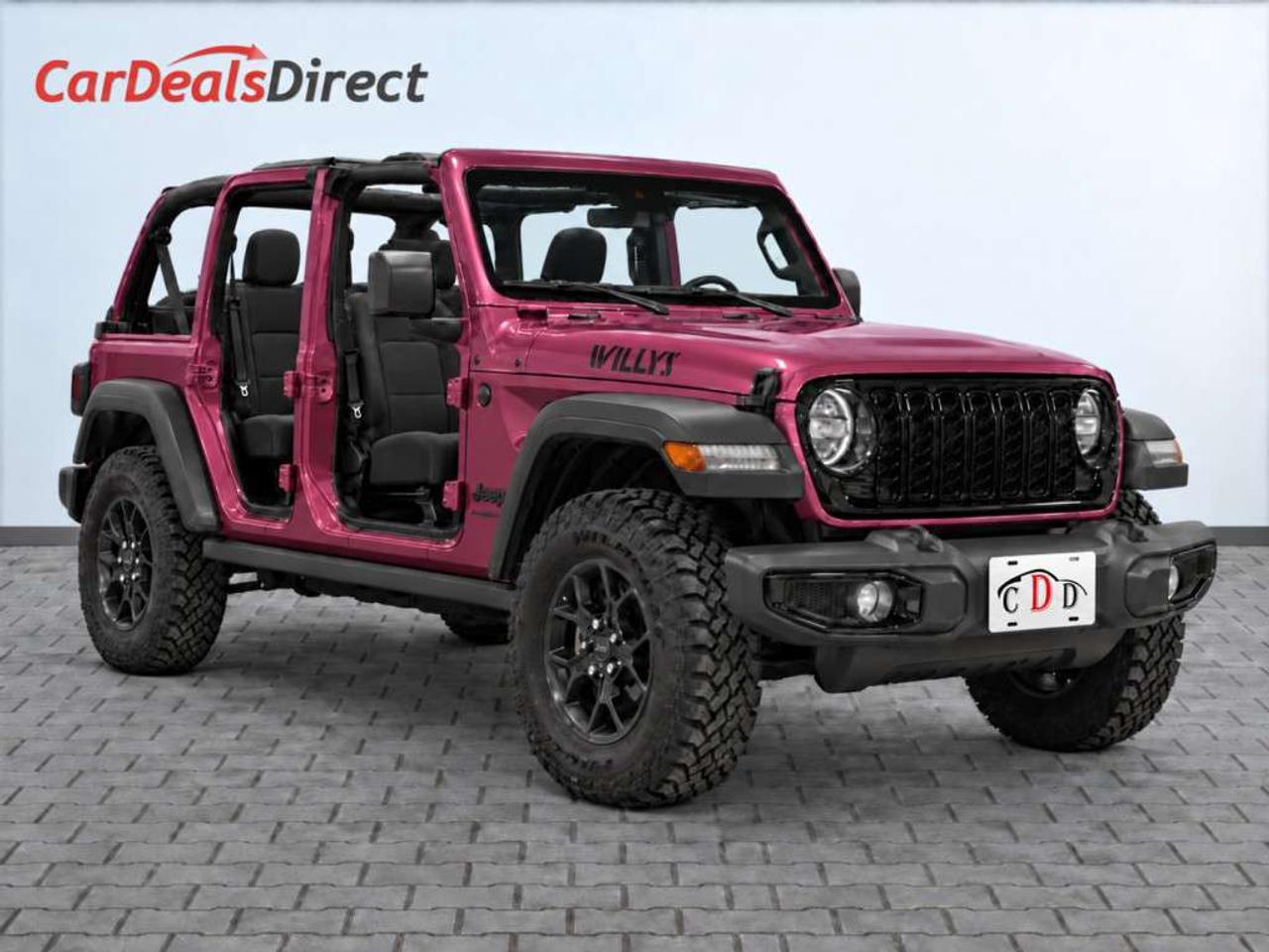 2024 Jeep Wrangler Willys 4 Door 4x4 24W PACKAGE/ TECH GROUP/ CONVENIENCE GROUP/ SAFETY GROUP Photo5