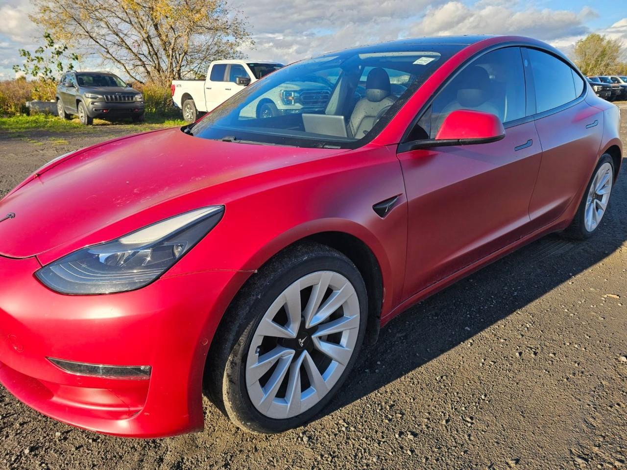 2021 Tesla Model 3 Long Range 4dr All-Wheel Drive Sedan Photo