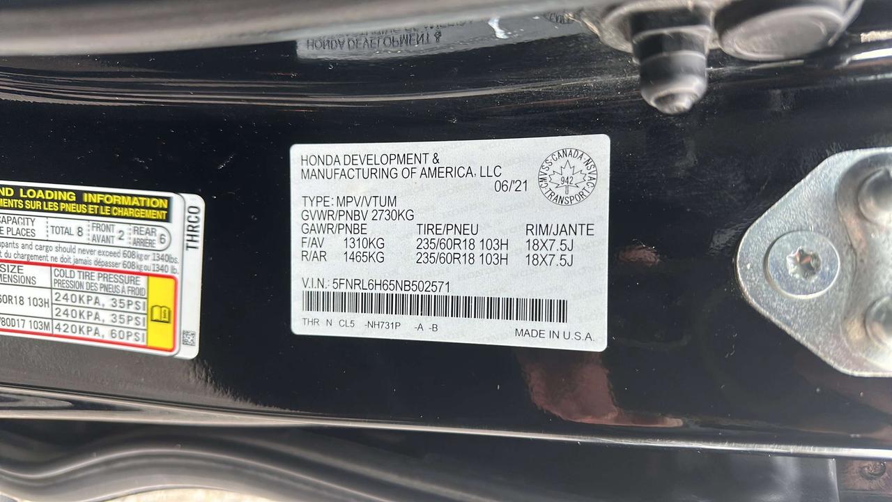 2022 Honda Odyssey EX-L Photo