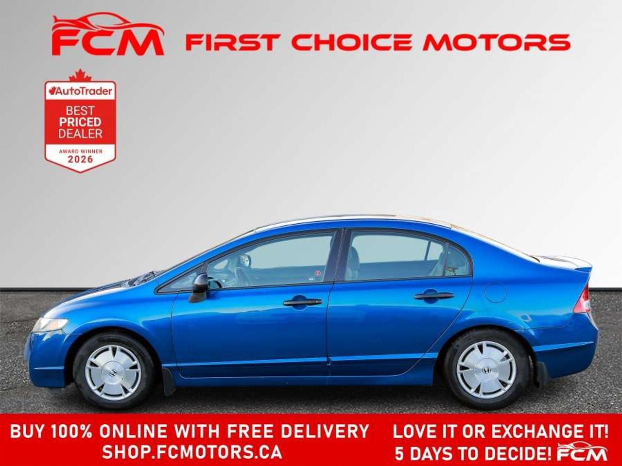 2011 Honda Civic DX-G   FULLY CERTIFIED WITH WARRANTY Photo