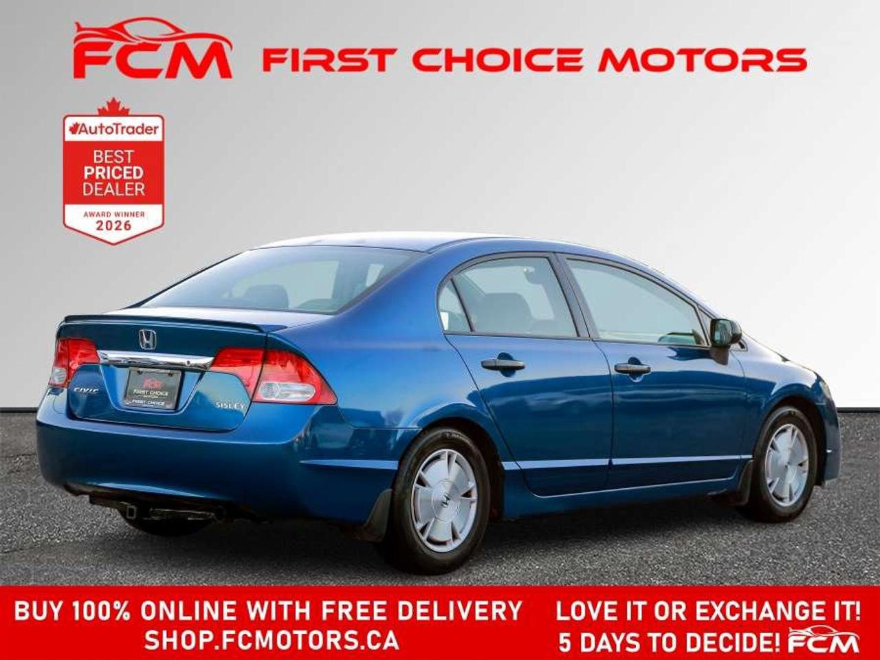 2011 Honda Civic DX-G   FULLY CERTIFIED WITH WARRANTY Photo