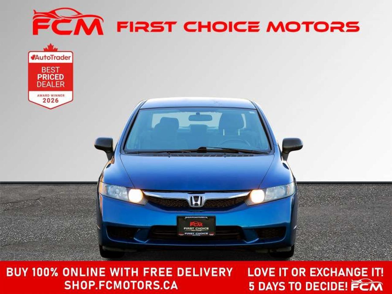 2011 Honda Civic DX-G   FULLY CERTIFIED WITH WARRANTY Photo