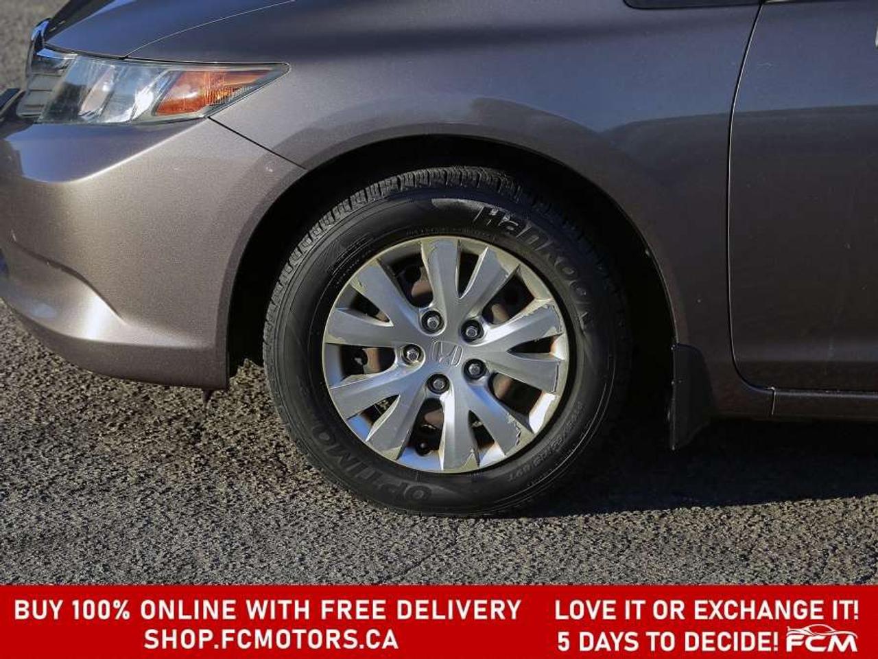 2012 Honda Civic LX   FULLY CERTIFIED WITH WARRANTY Photo
