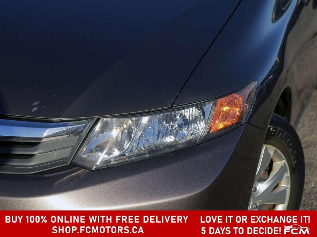 2012 Honda Civic LX   FULLY CERTIFIED WITH WARRANTY Photo