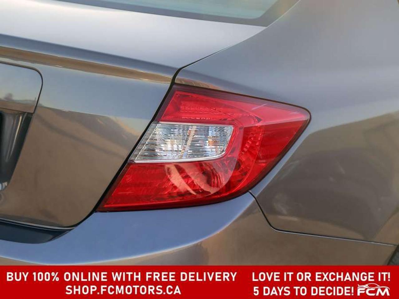 2012 Honda Civic LX   FULLY CERTIFIED WITH WARRANTY Photo