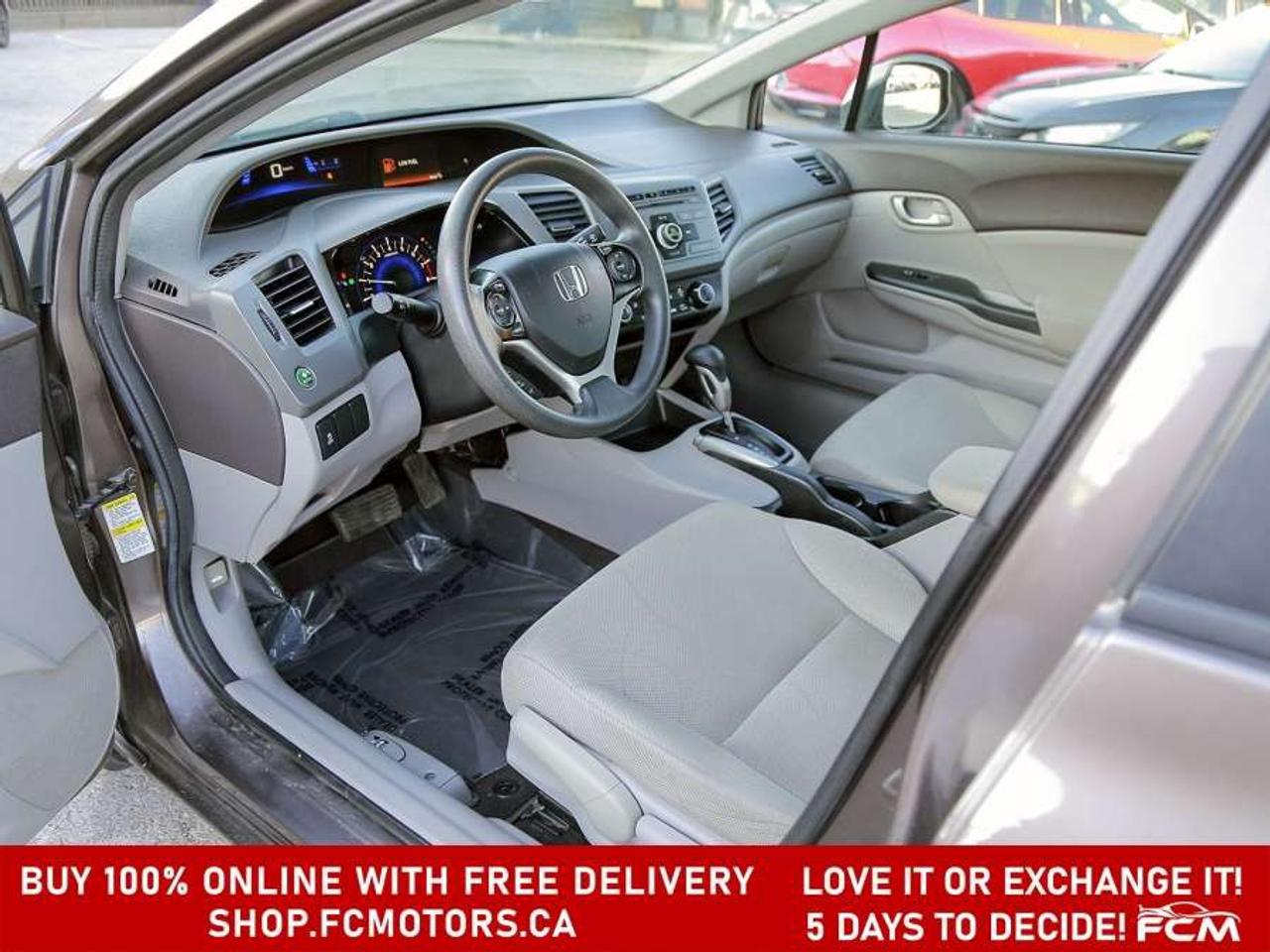 2012 Honda Civic LX   FULLY CERTIFIED WITH WARRANTY Photo